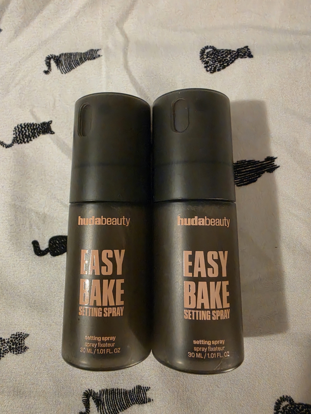 Lot of 2 huda beauty Easy Bake Blurring Setting Spray 30 each